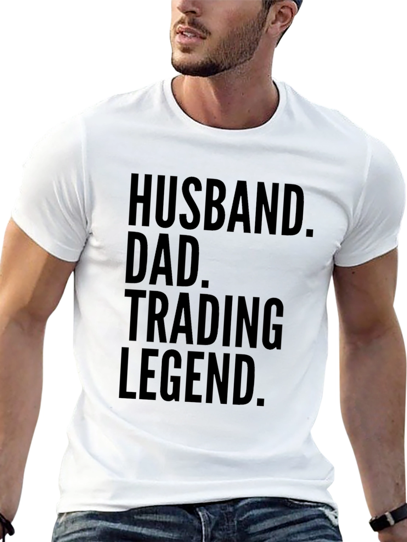 Husband Dad Trading Legend T-Shirt