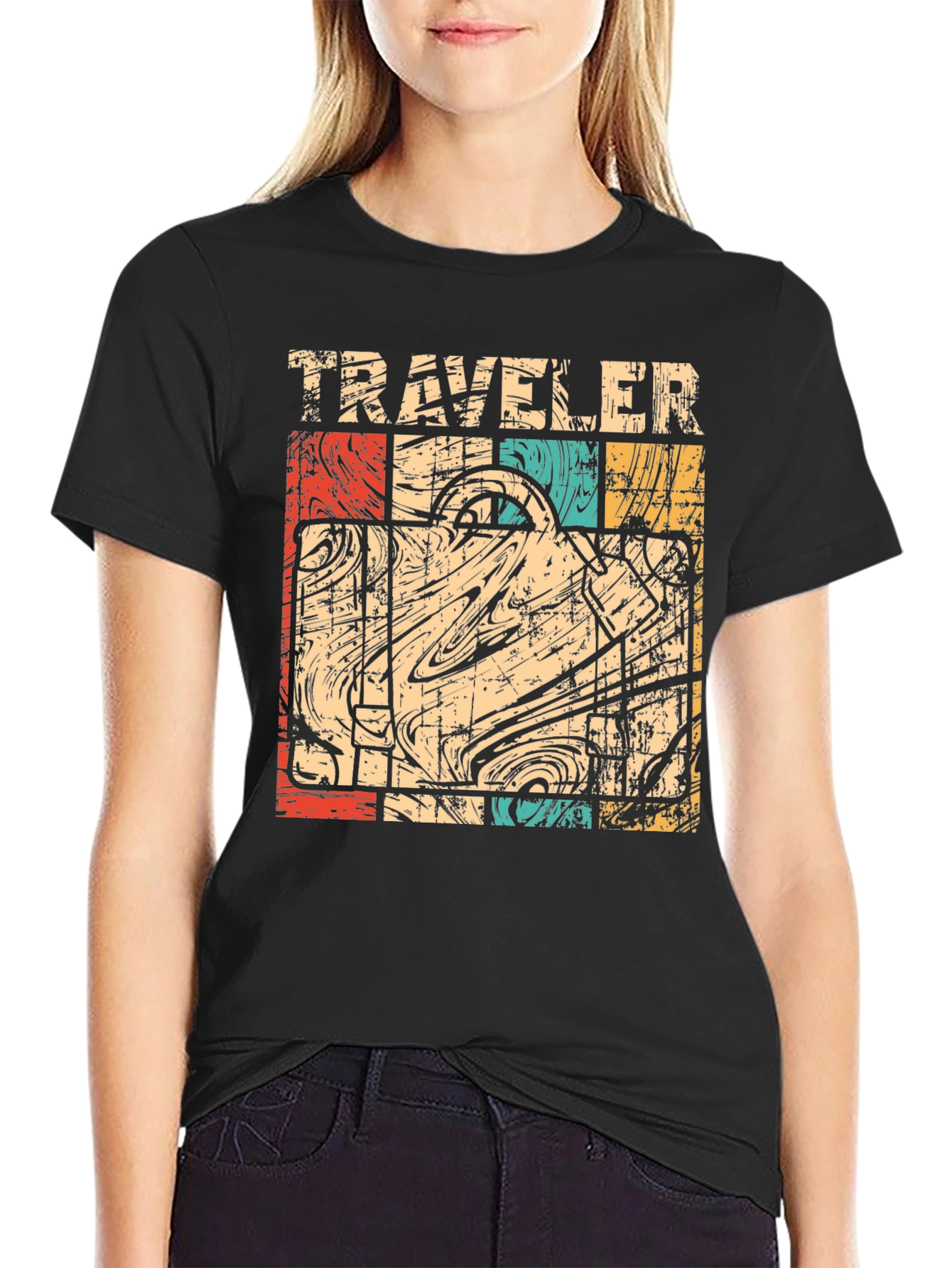 Vintage Traveler Suitcase T-Shirt