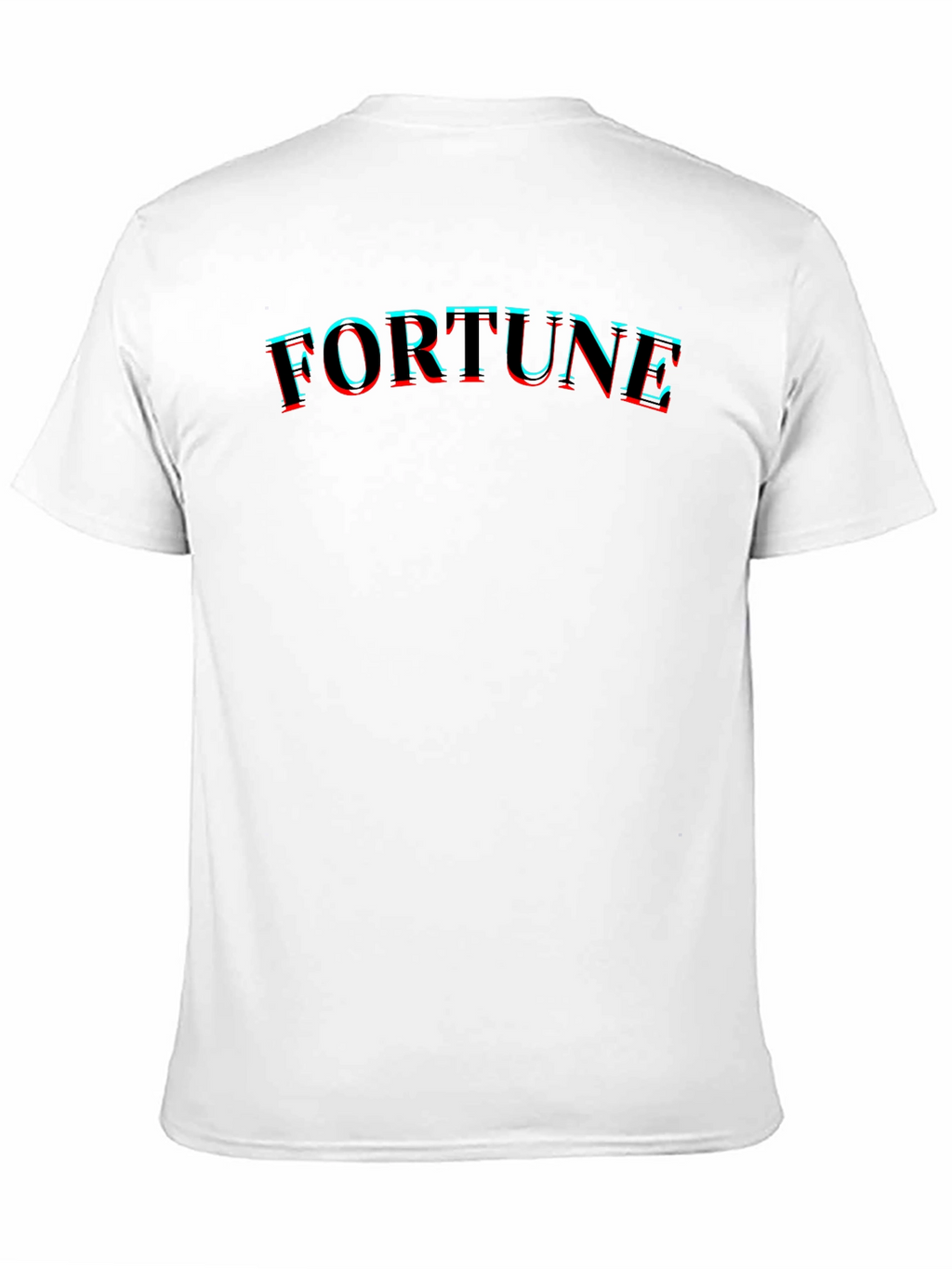Fortune Graphic Print Crew Neck T-Shirt