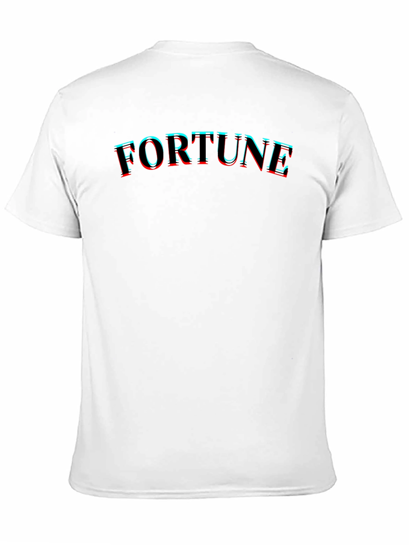 Fortune Graphic Print Crew Neck T-Shirt