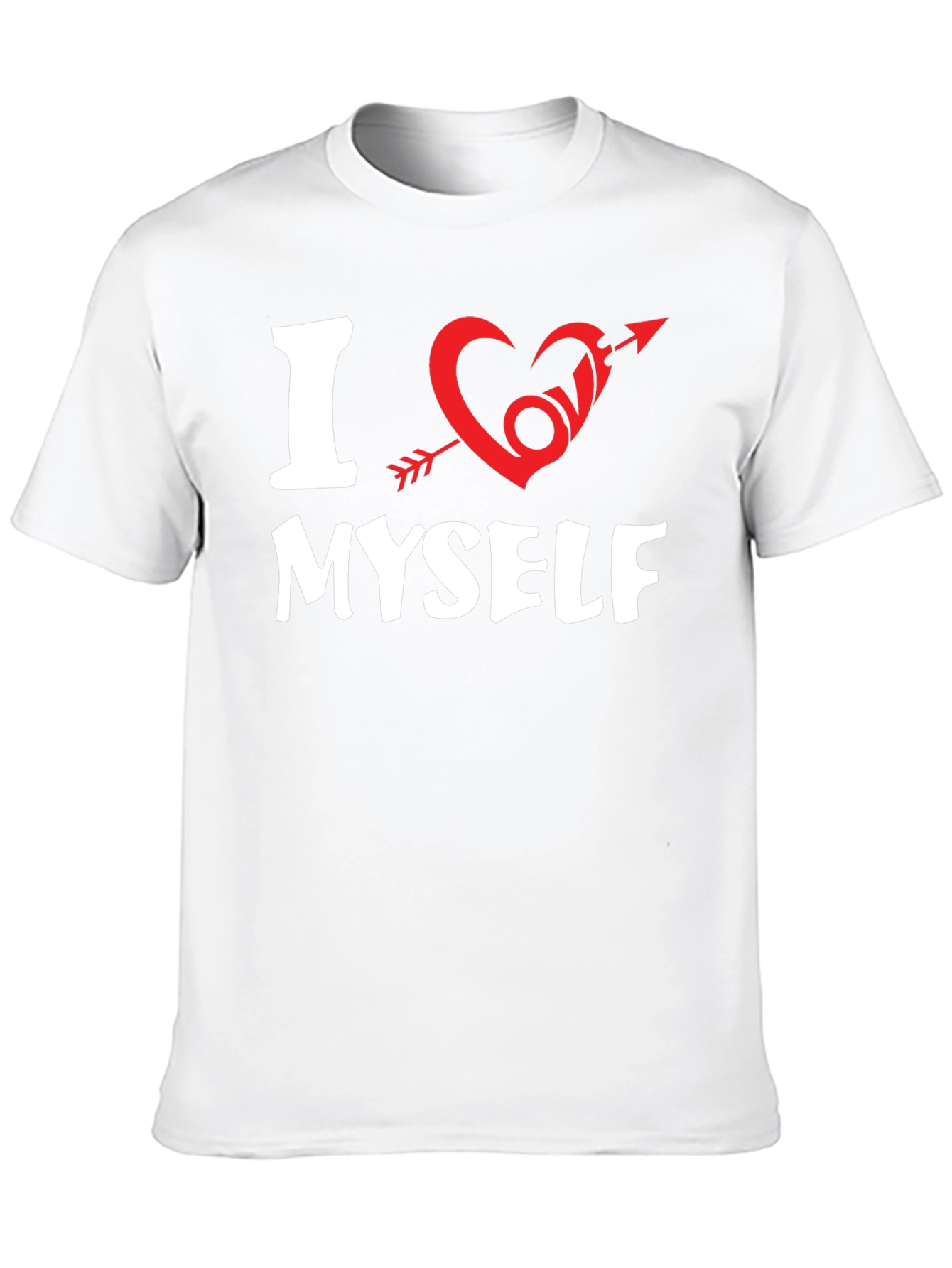 I Heart Myself Graphic Tee - Black