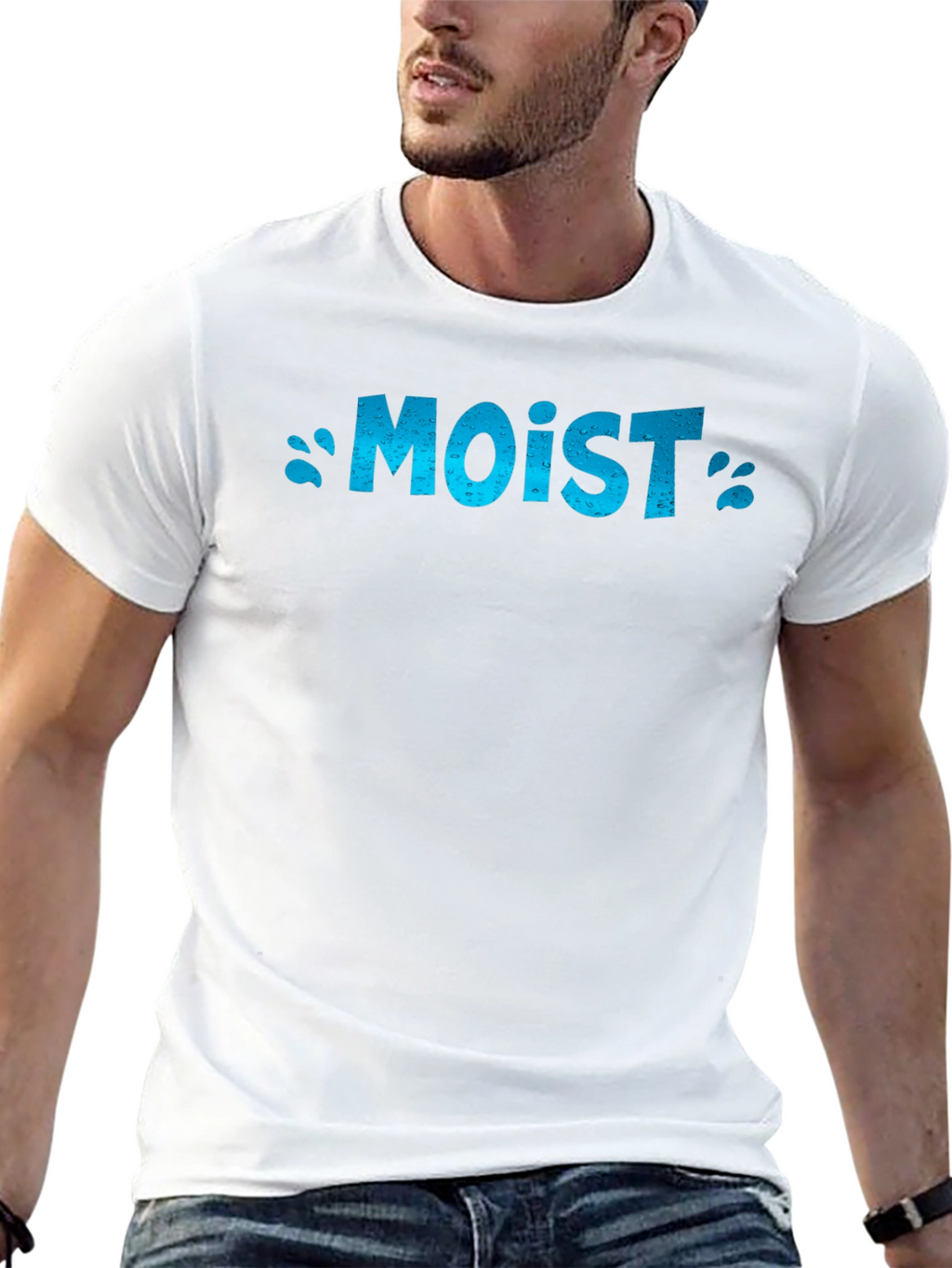 Moist Graphic T-Shirt - Novelty Tee