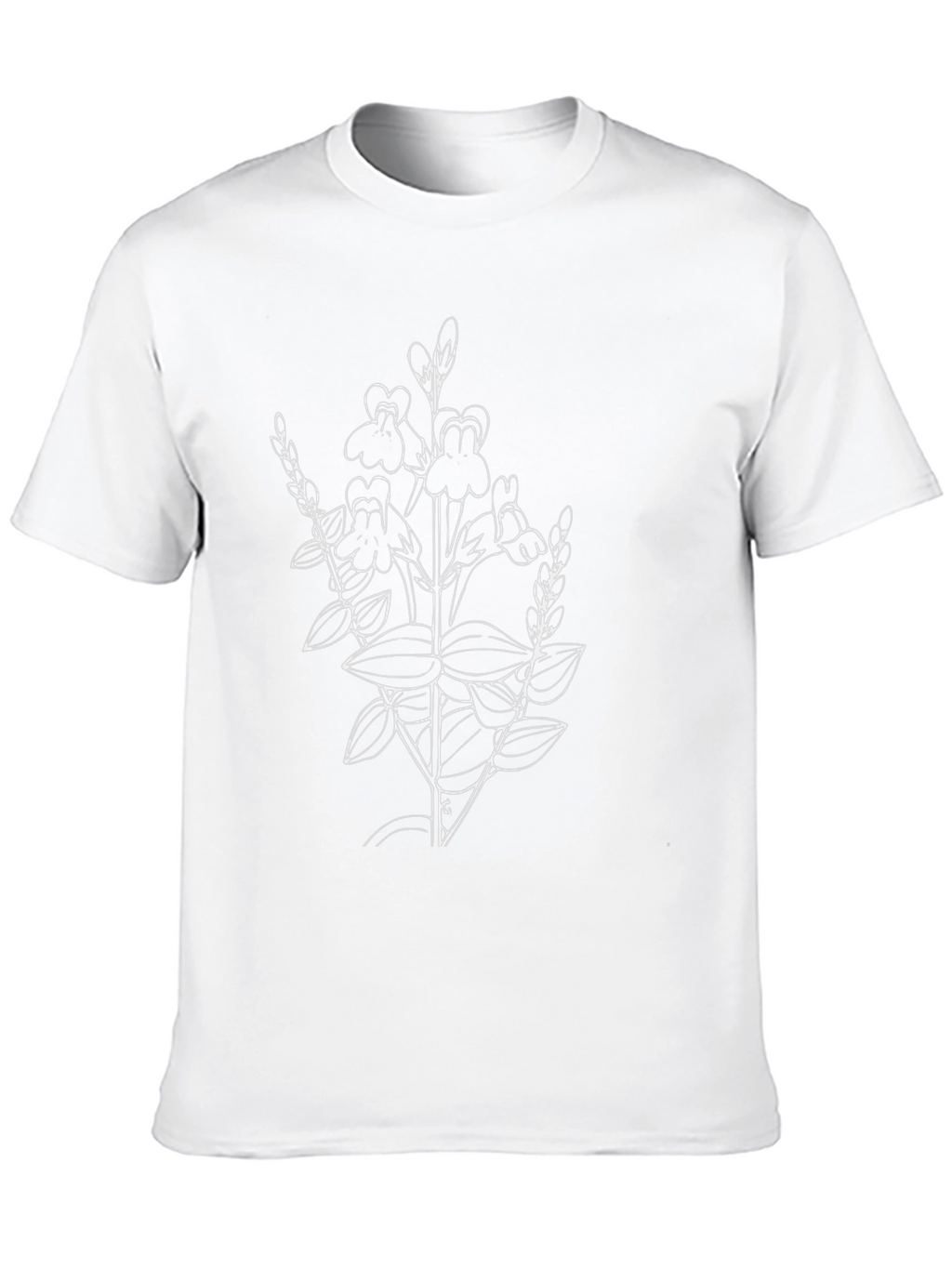 Botanical Black T-Shirt