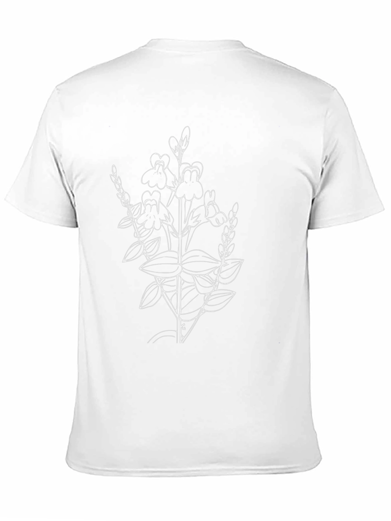 Botanical Black T-Shirt