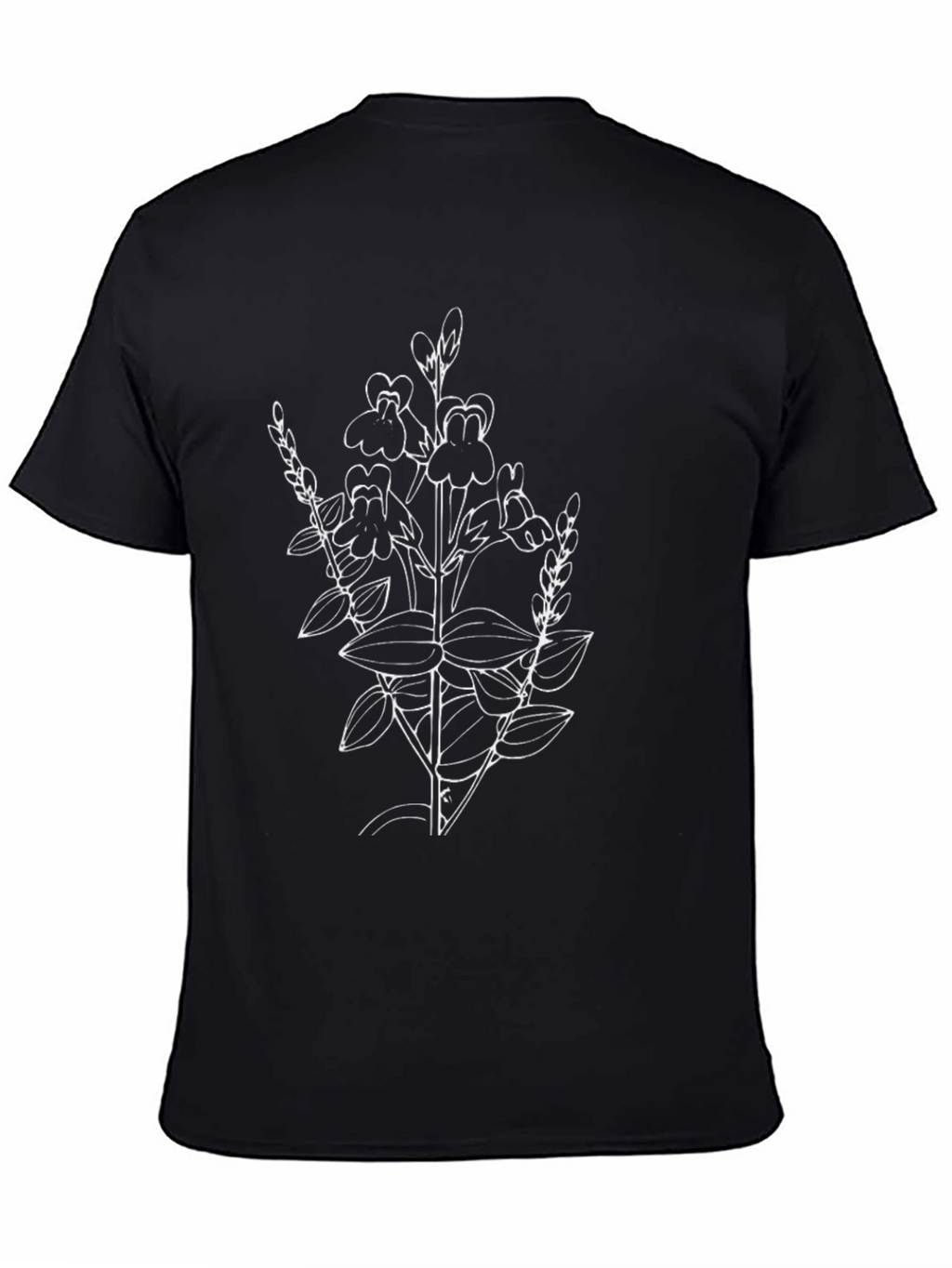 Botanical Black T-Shirt