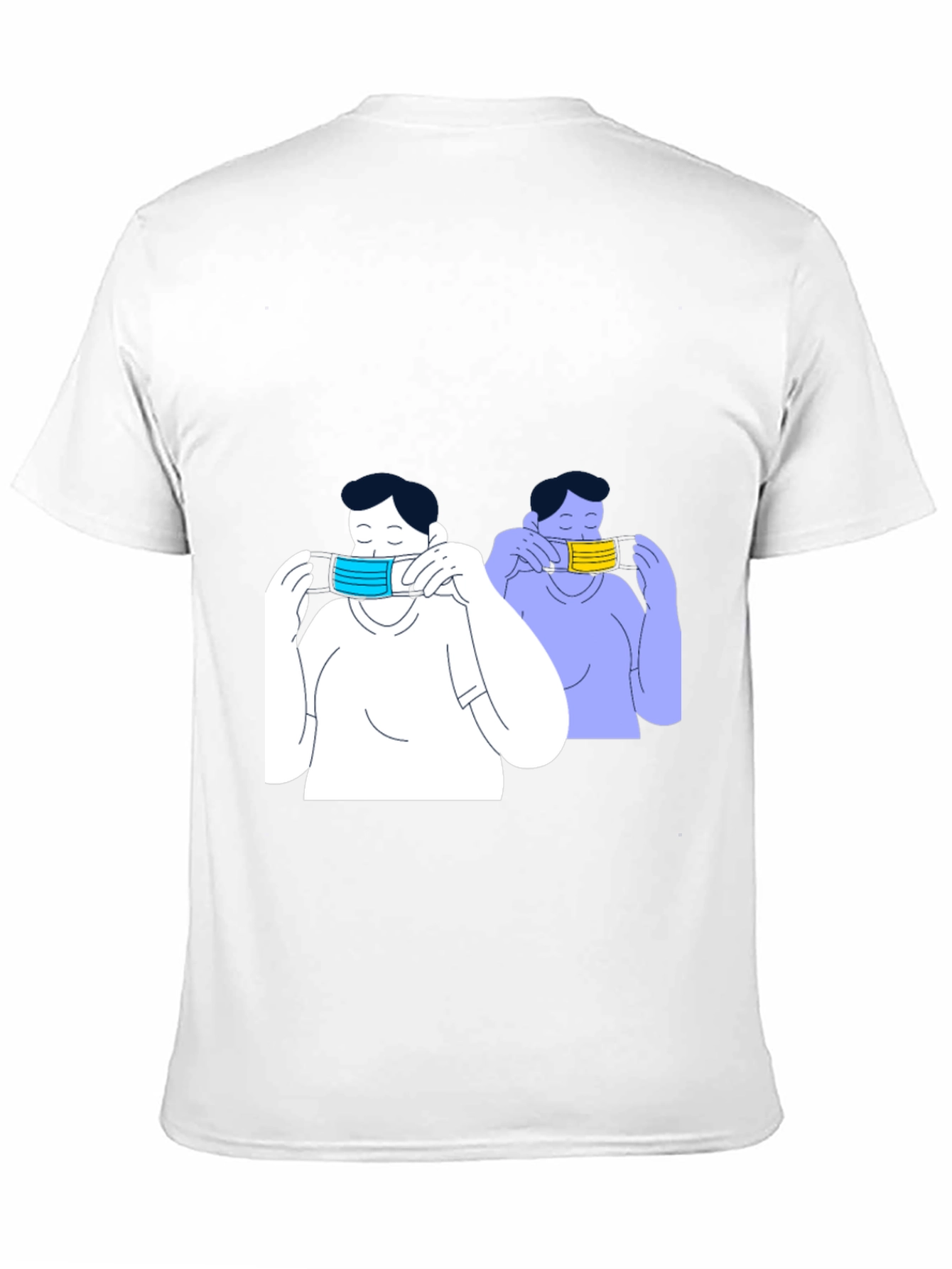 Masked Up Tee - Stylish Pandemic Fashion