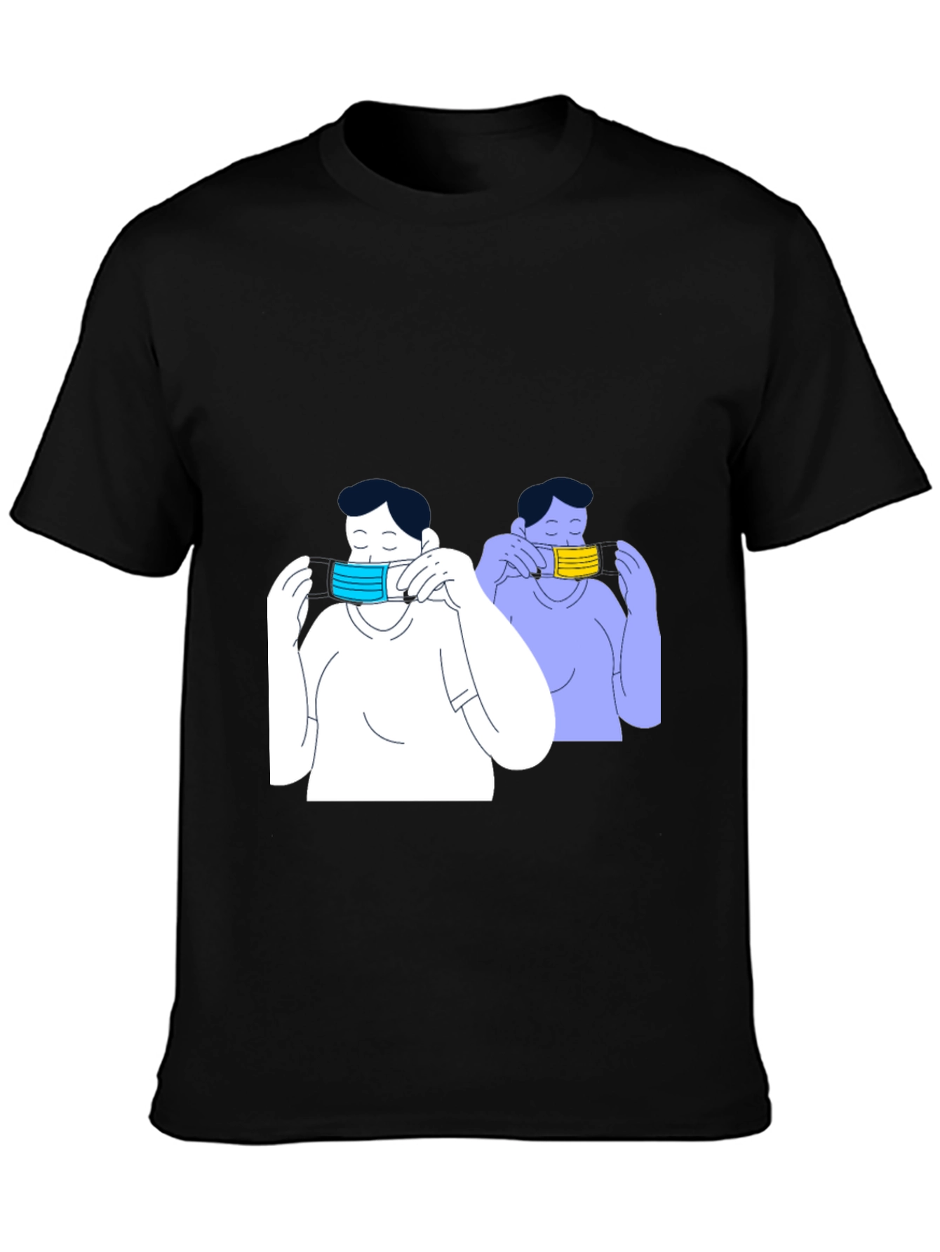 Masked Up Tee - Stylish Pandemic Fashion