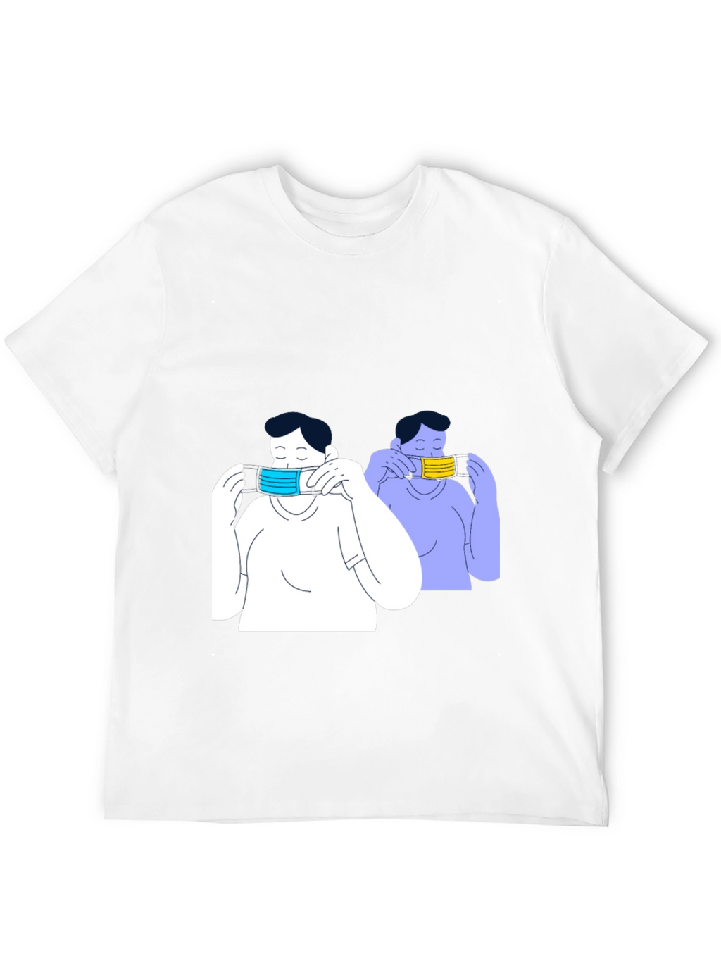 Masked Up Tee - Stylish Pandemic Fashion