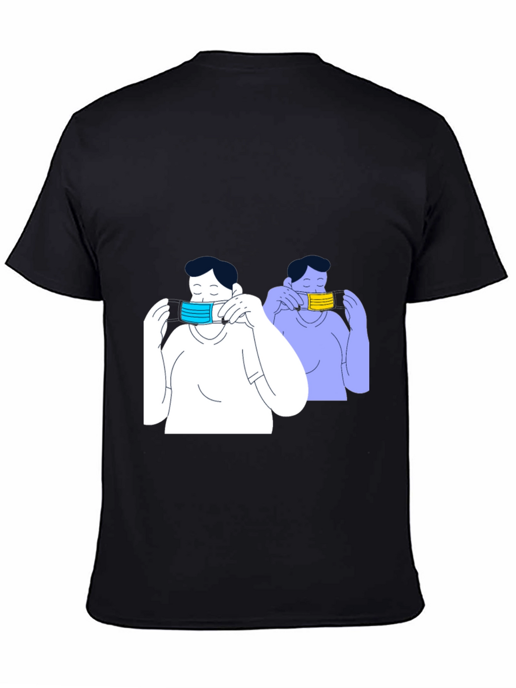 Masked Up Tee - Stylish Pandemic Fashion