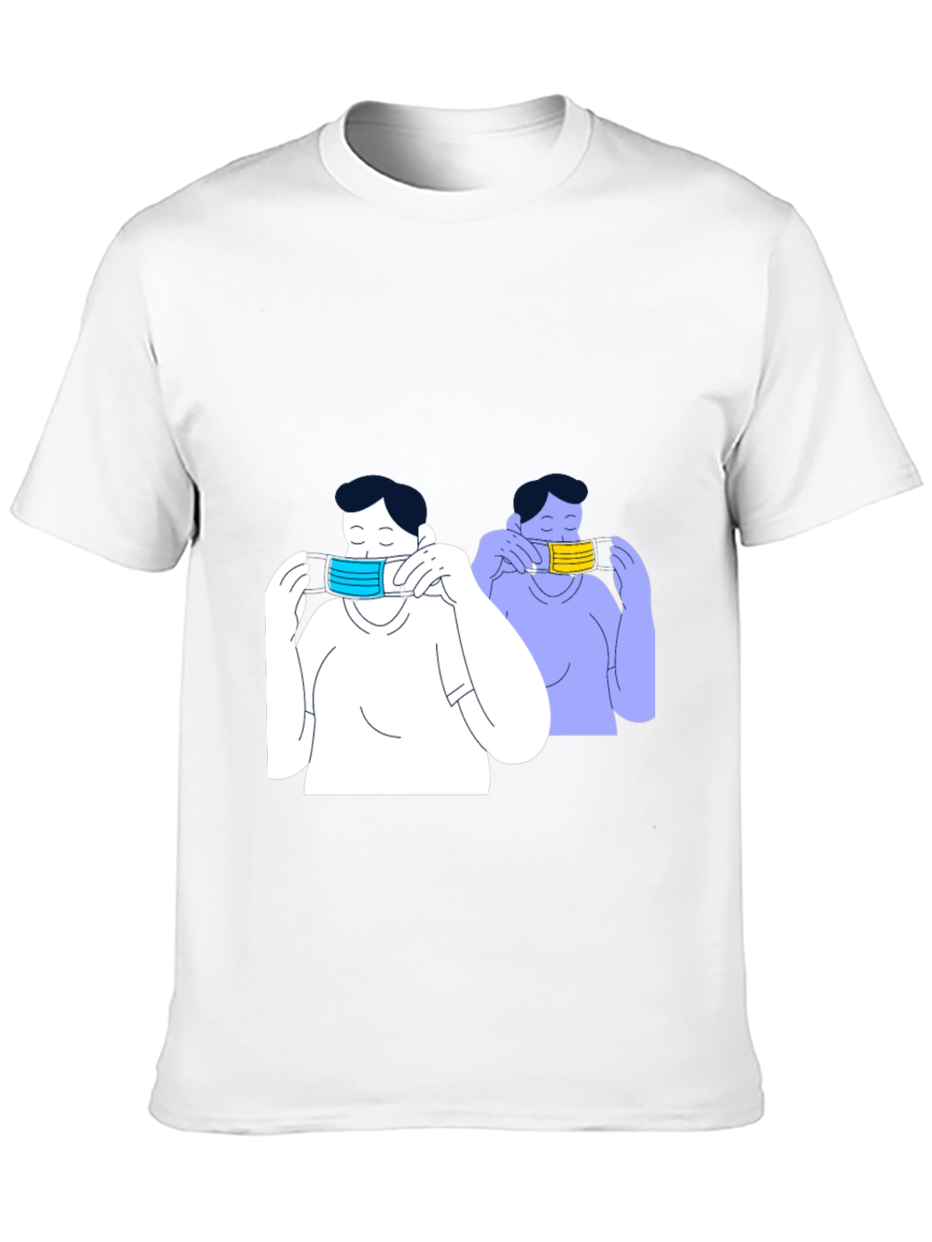 Masked Up Tee - Stylish Pandemic Fashion