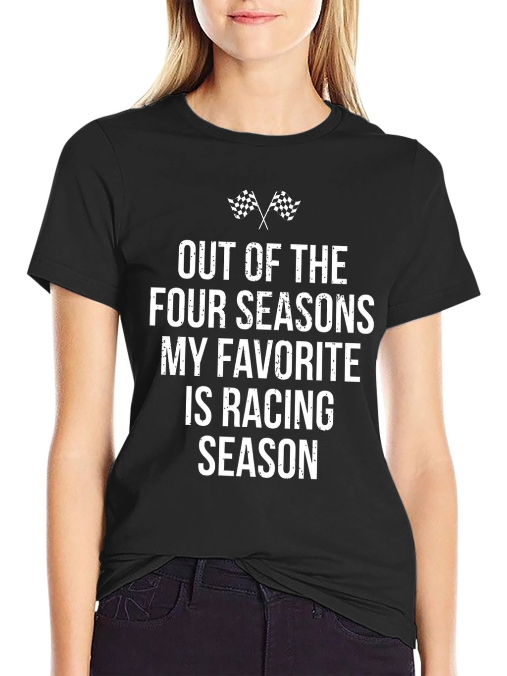 Racing Season T-Shirt: Four Seasons Favorite Tee