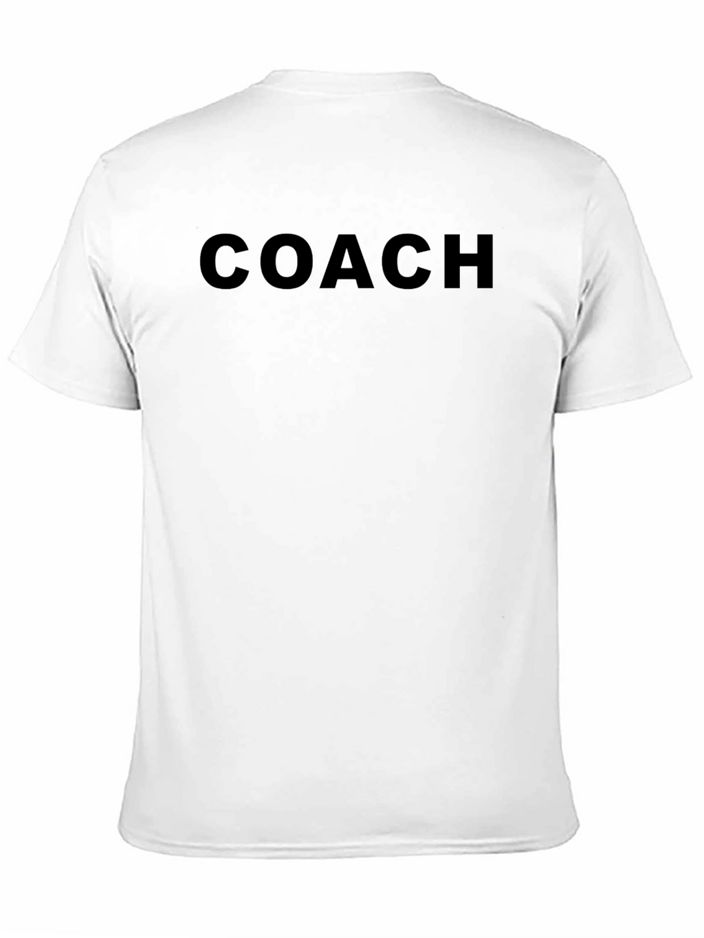 Coach Graphic Tee - Classic Crew Neck