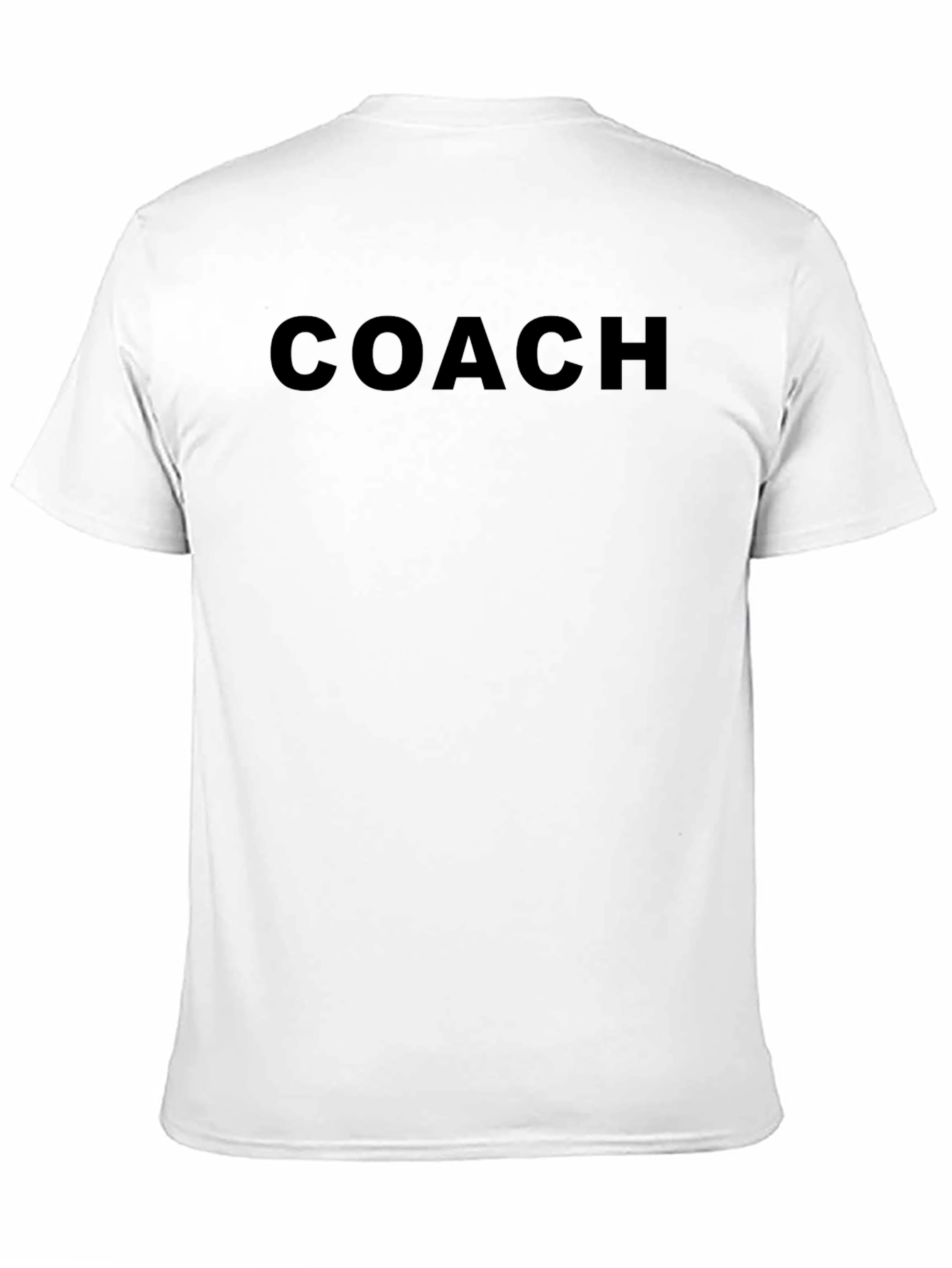 Coach Graphic Tee - Classic Crew Neck