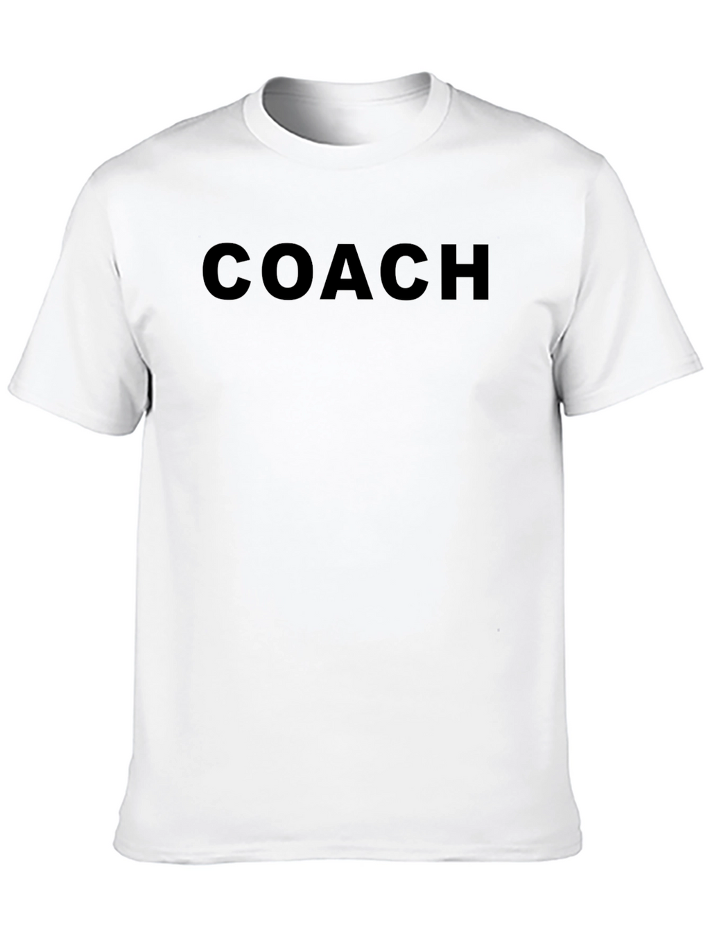 Coach Graphic Tee - Classic Crew Neck