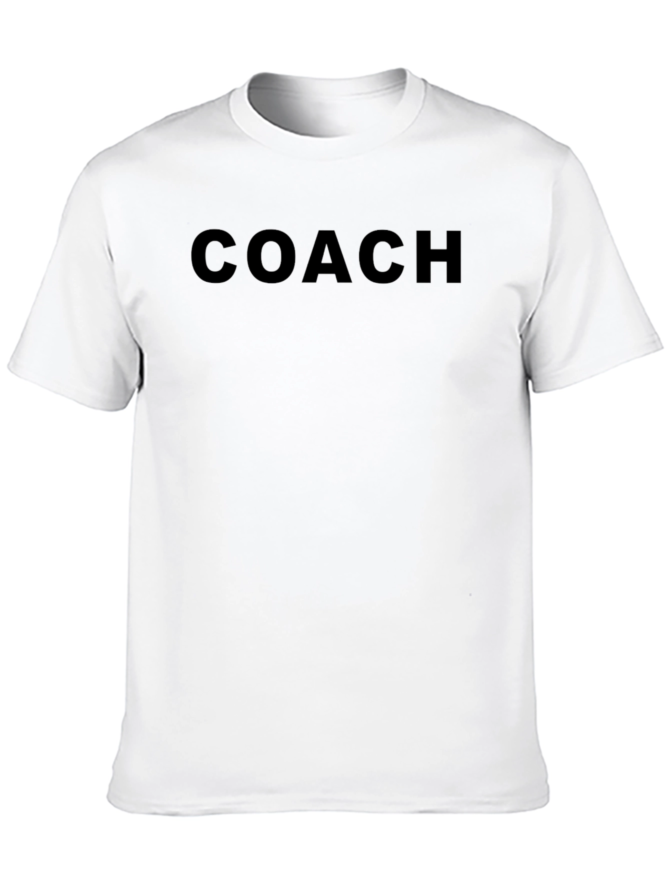 Coach Graphic Tee - Classic Crew Neck