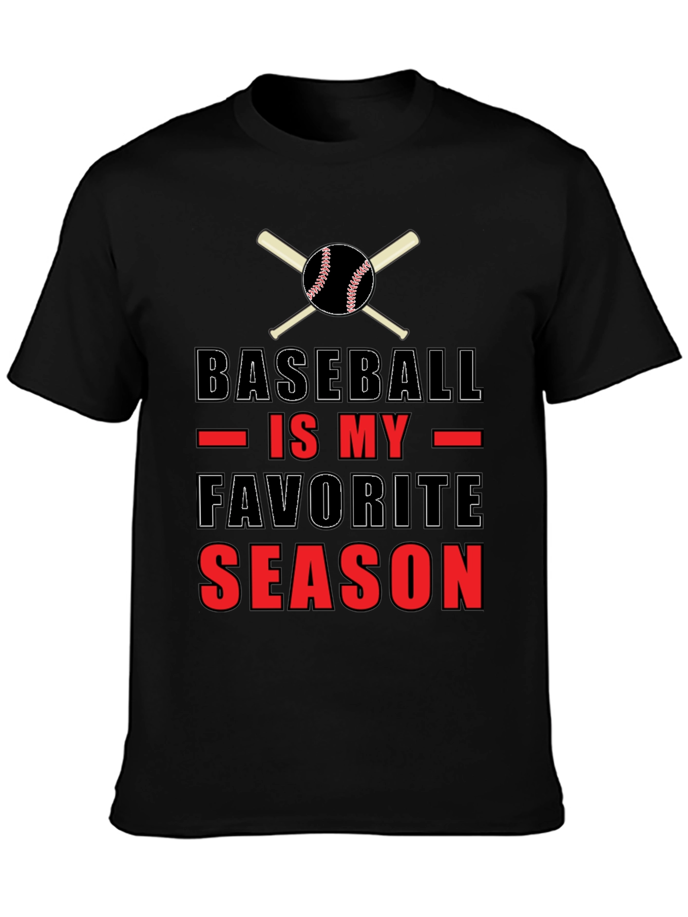 Baseball is My Favorite Season T-Shirt