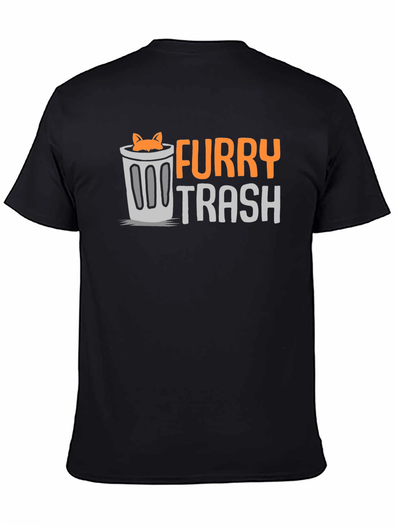 Furry Trash T-Shirt - Novelty Graphic Tee