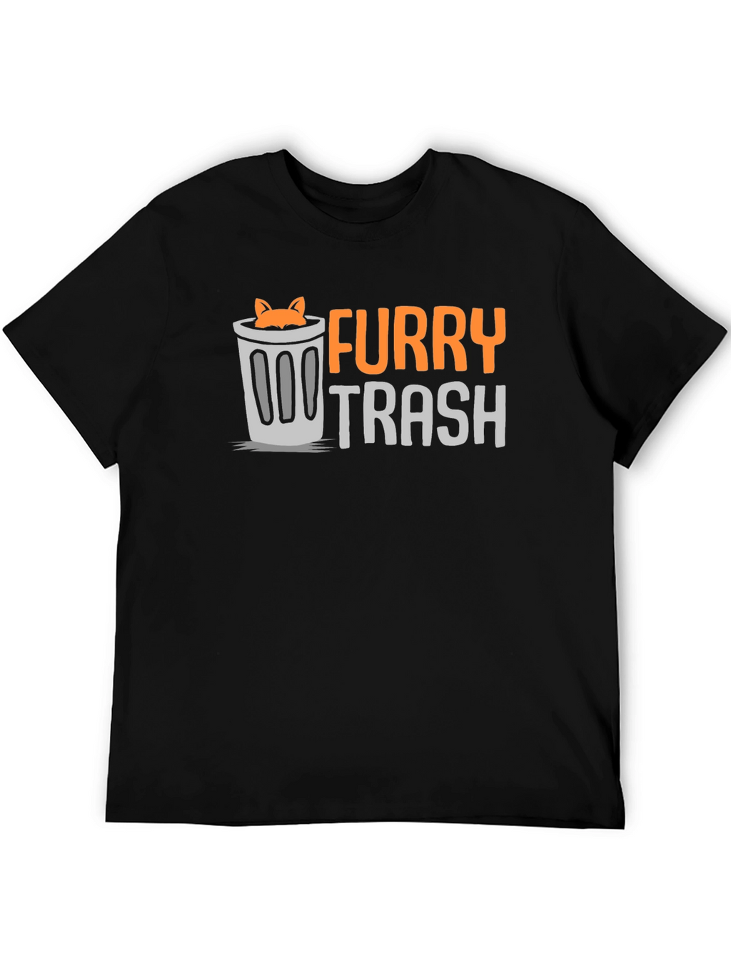 Furry Trash T-Shirt - Novelty Graphic Tee