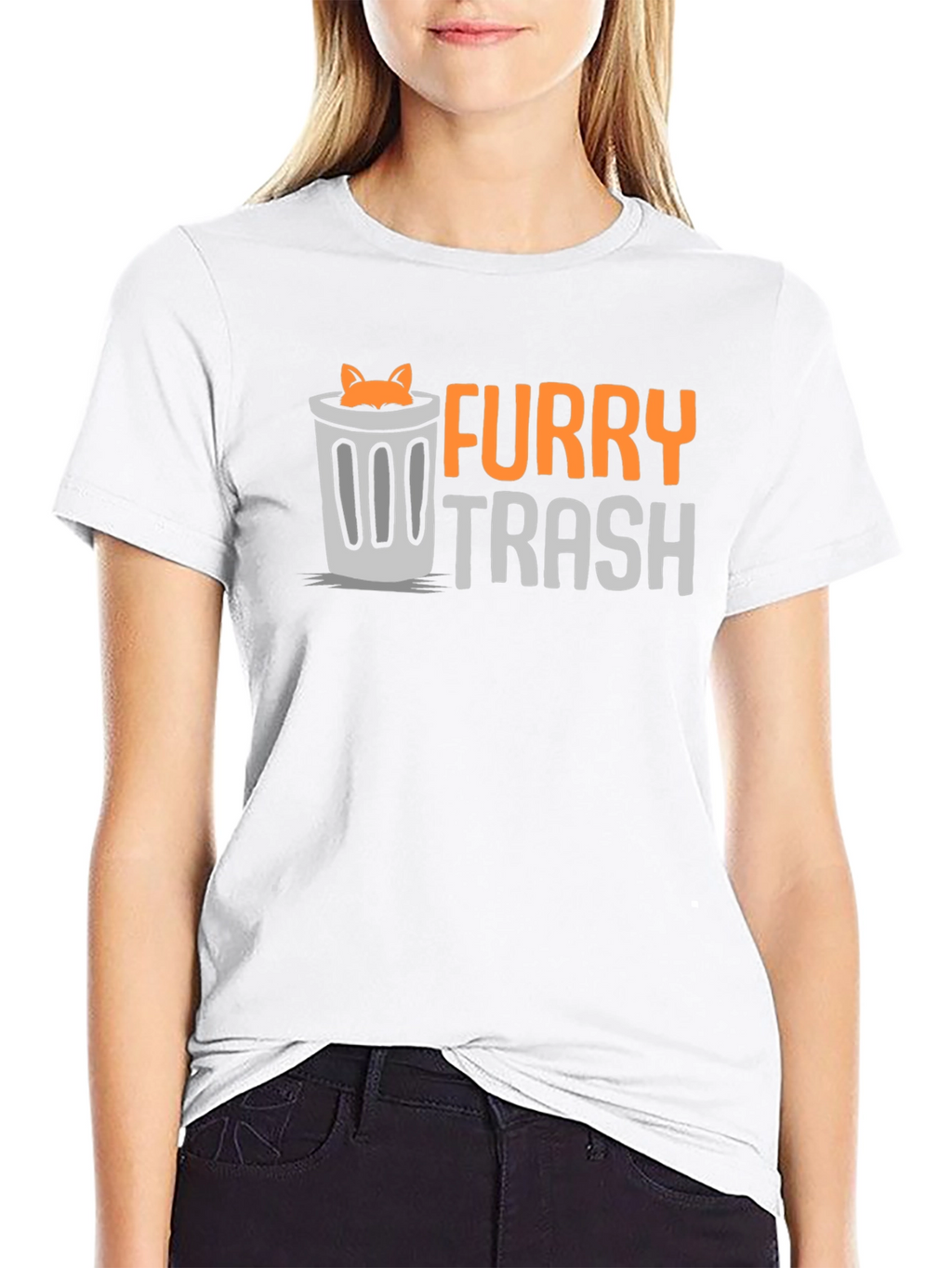 Furry Trash T-Shirt - Novelty Graphic Tee
