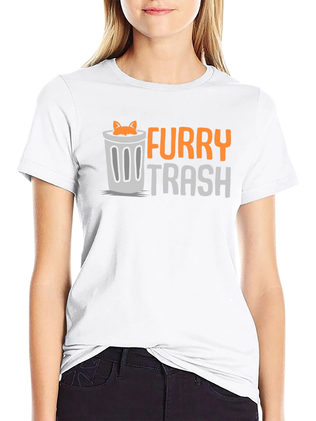 Furry Trash T-Shirt - Novelty Graphic Tee