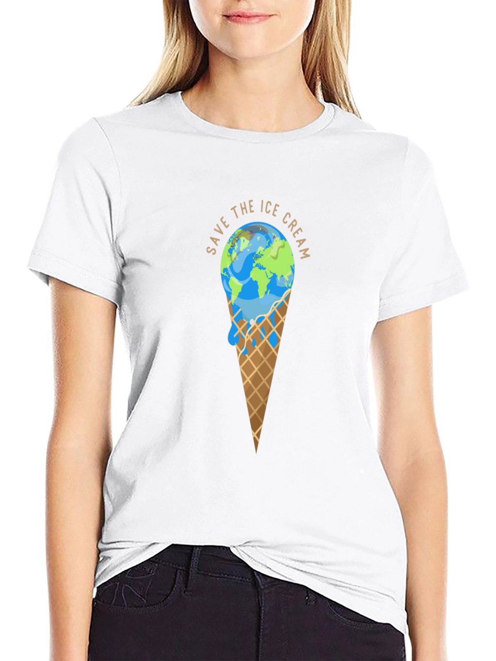 Save the Ice Cream Earth T-Shirt