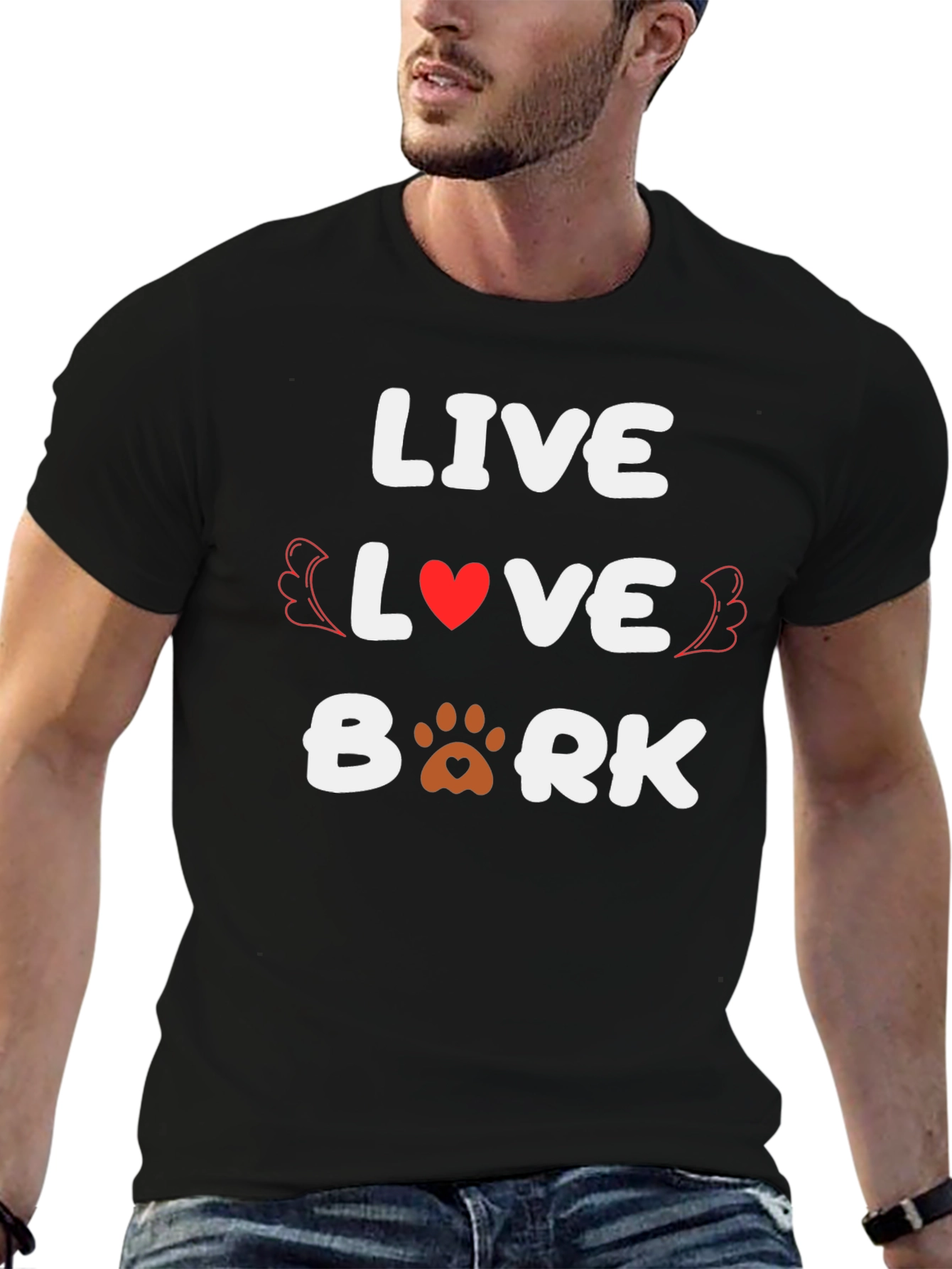 Live Love Bark T-Shirt