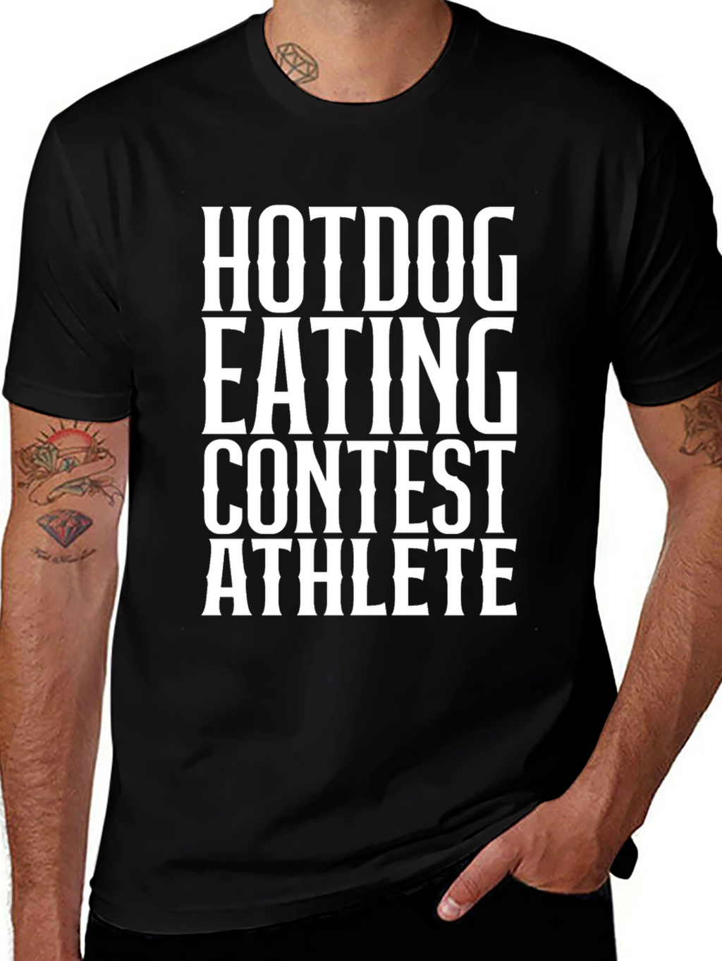 Hotdog Eating Contest Athlete T-Shirt
