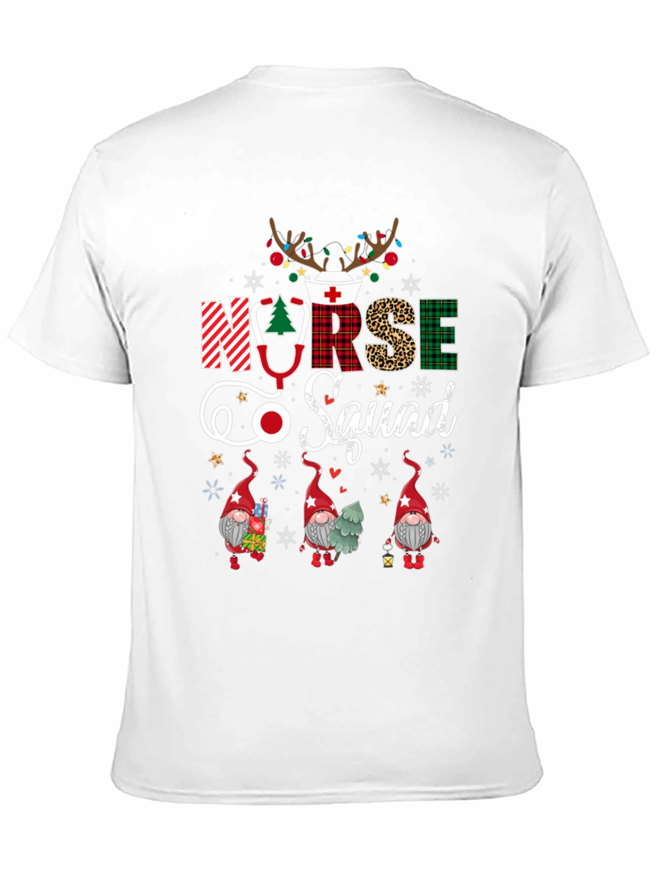 Nurse Squad Christmas Graphic Tee