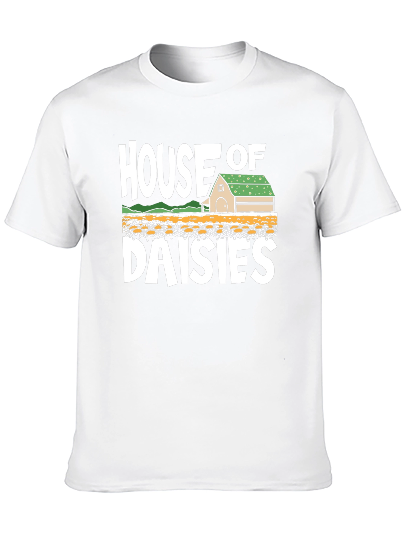 House of Daisies Graphic T-Shirt - Farmhouse Style