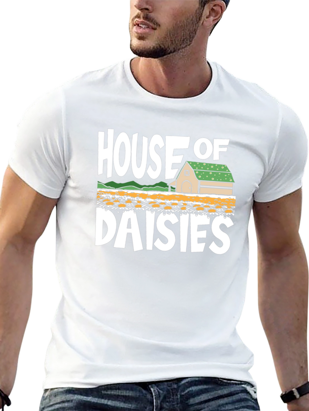 House of Daisies Graphic T-Shirt - Farmhouse Style