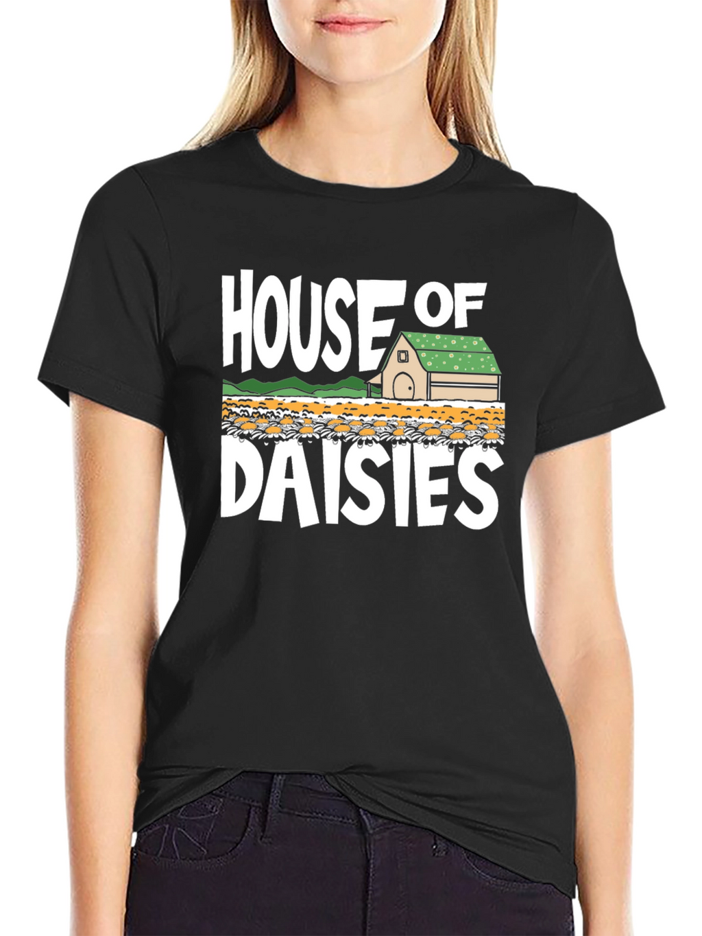 House of Daisies Graphic T-Shirt - Farmhouse Style