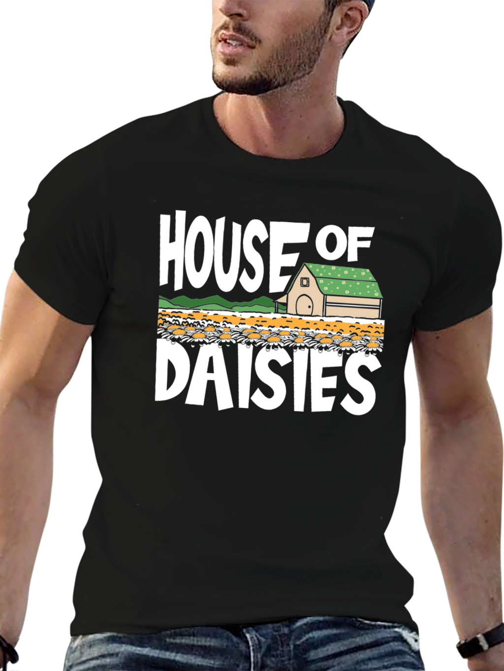 House of Daisies Graphic T-Shirt - Farmhouse Style