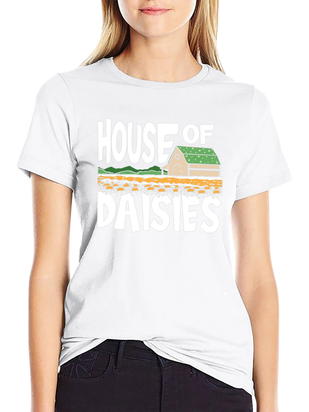 House of Daisies Graphic T-Shirt - Farmhouse Style