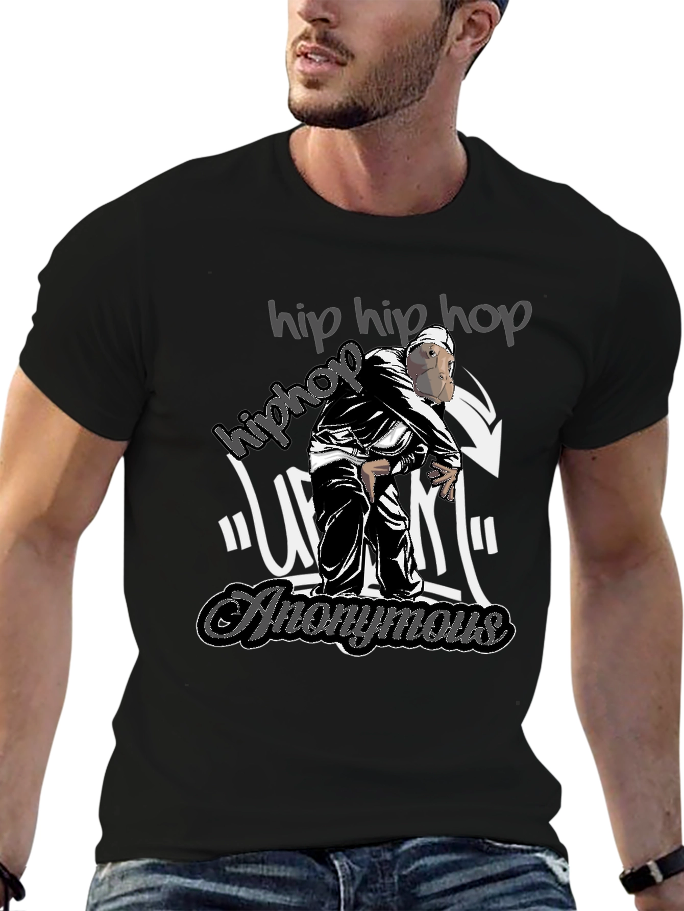 Hip Hop Anonymous Graphic Tee