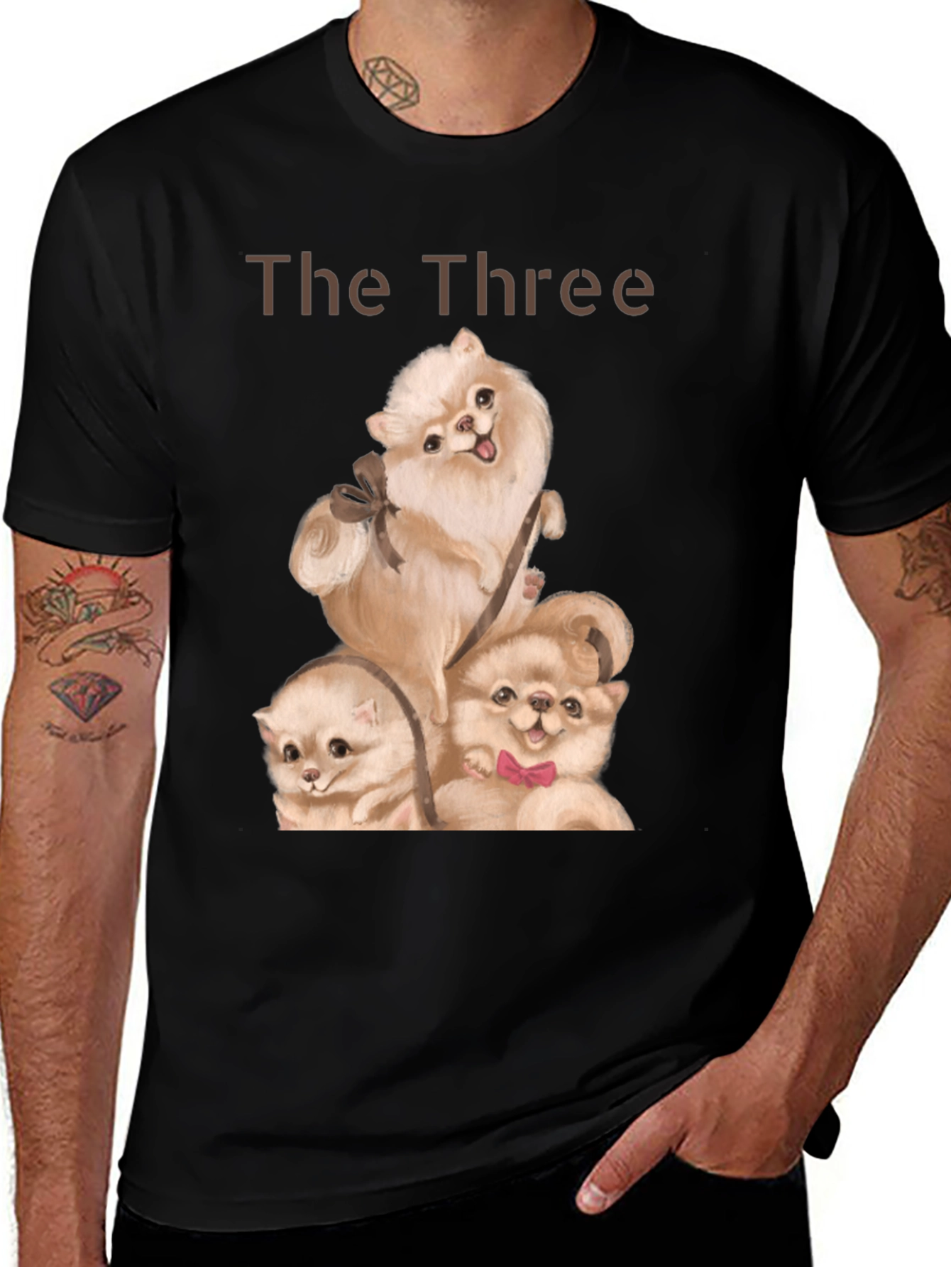 The Three Pomeranians T-Shirt