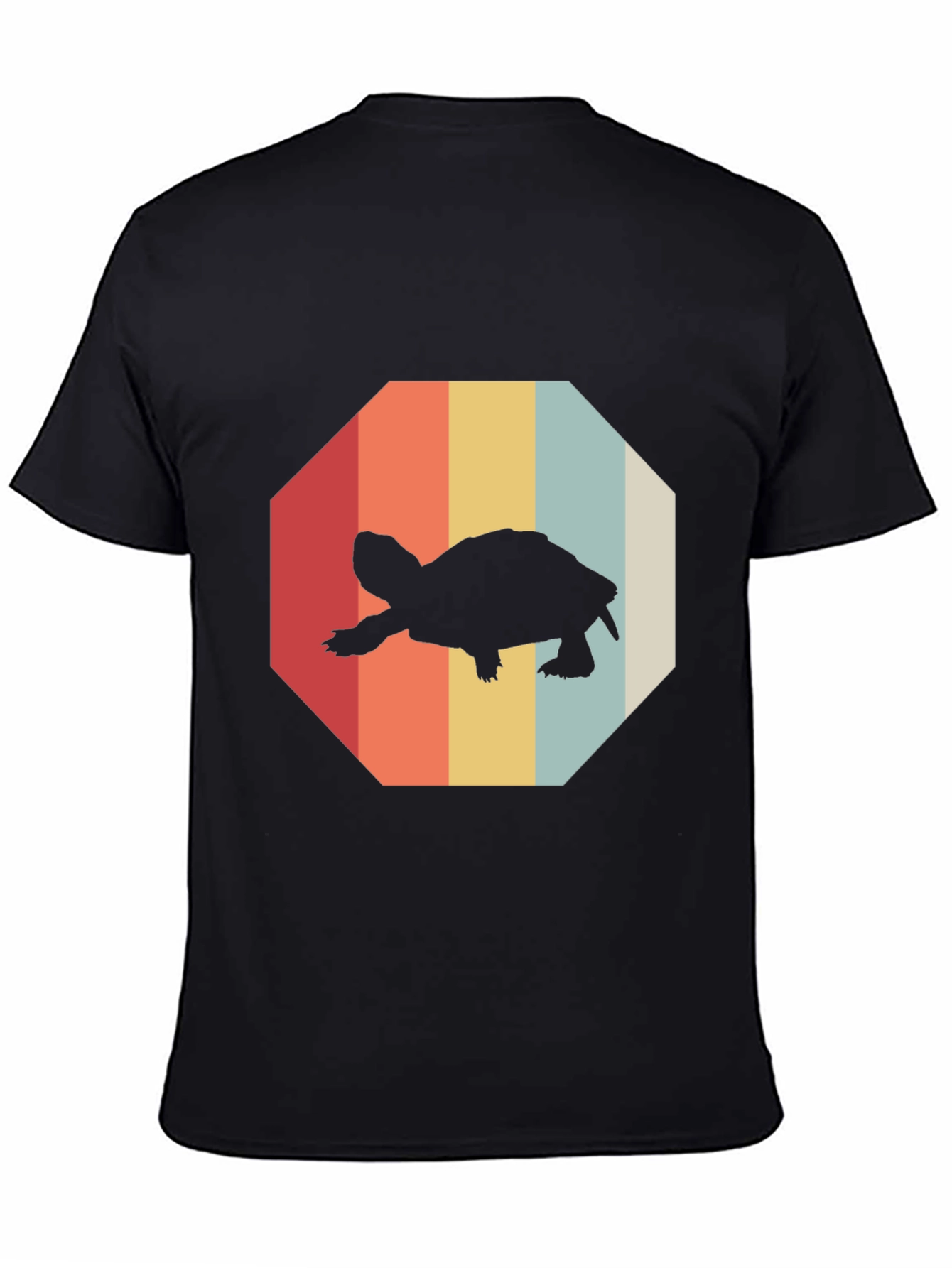 Retro Turtle Graphic Tee - Vintage Style T-Shirt