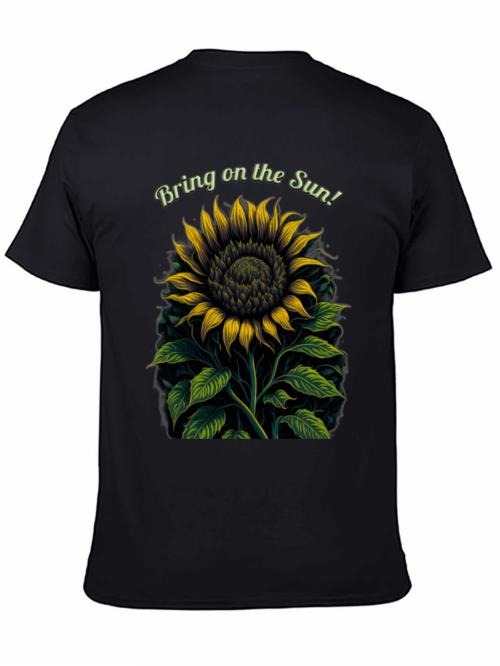 Bring on the Sun Sunflower Graphic Tee