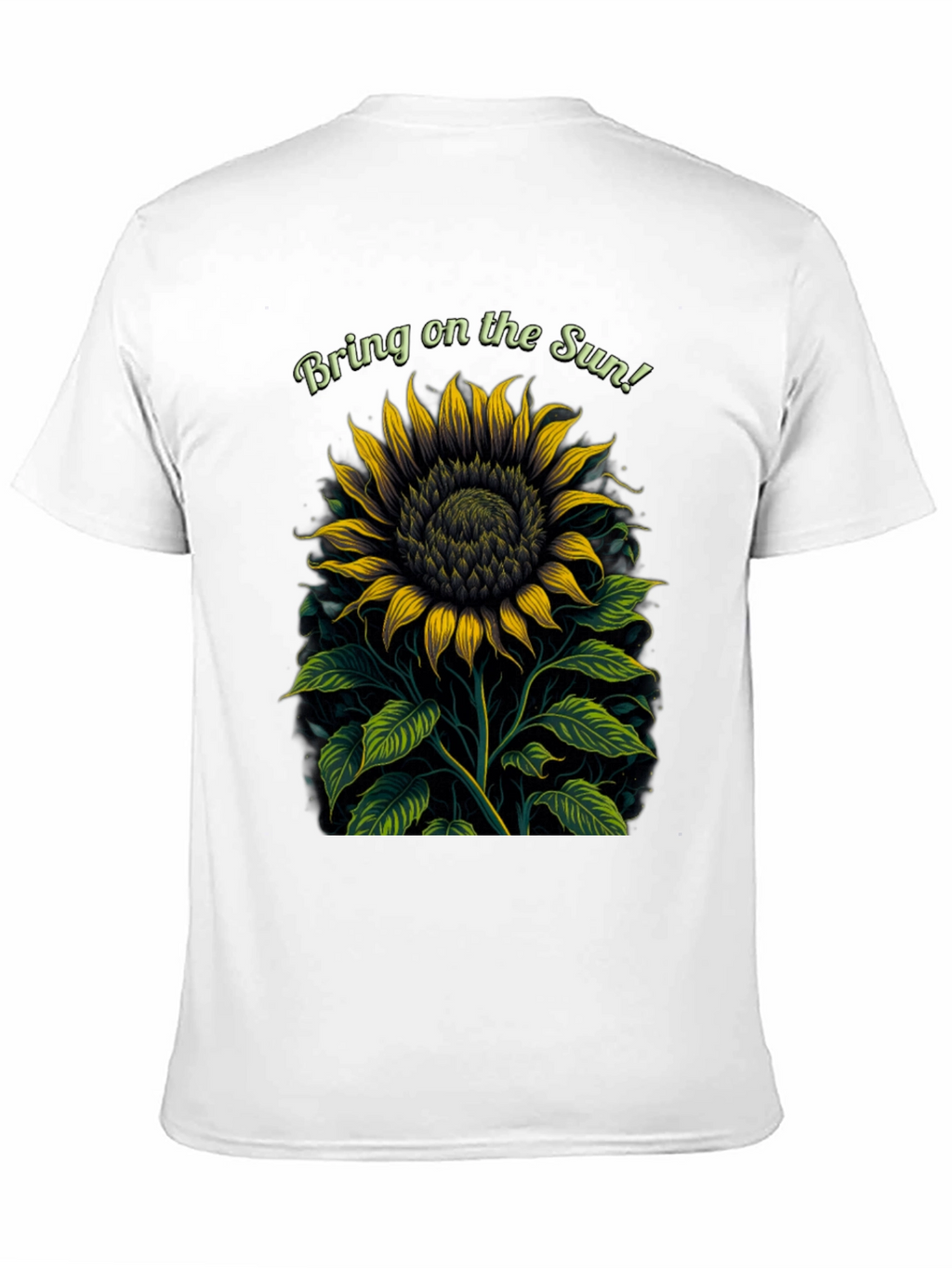 Bring on the Sun Sunflower Graphic Tee