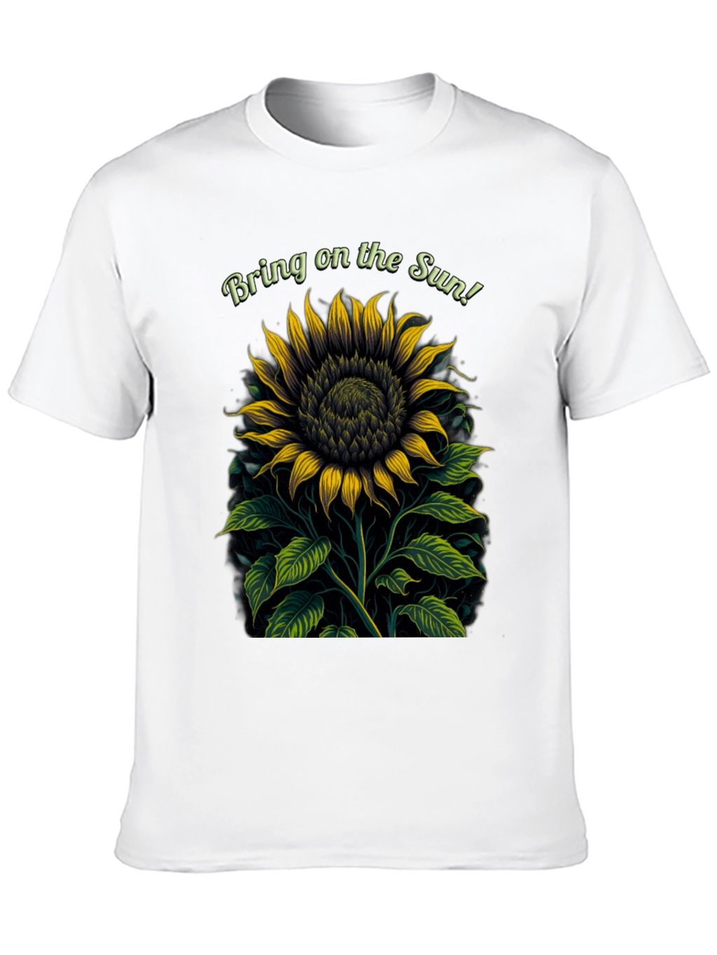 Bring on the Sun Sunflower Graphic Tee