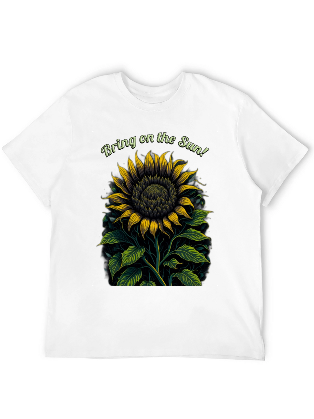 Bring on the Sun Sunflower Graphic Tee