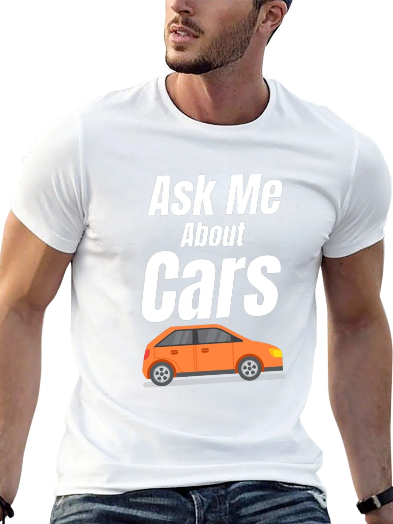 Ask Me About Cars T-Shirt - Auto Enthusiast Apparel