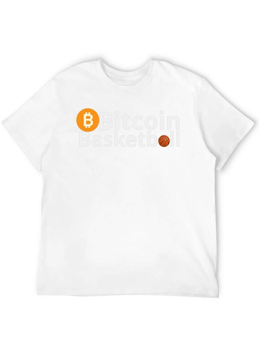 Bitcoin Basketball Graphic Tee