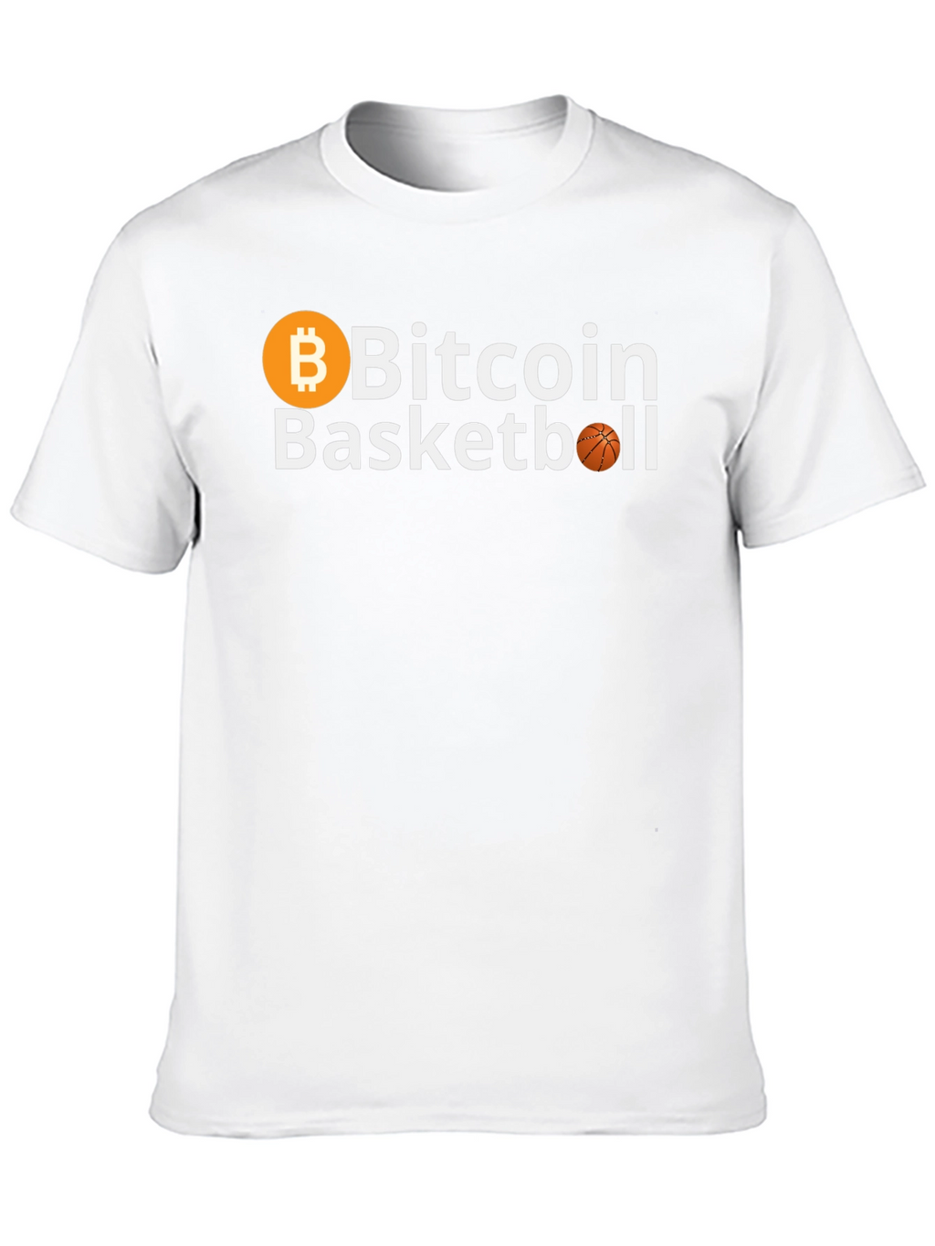 Bitcoin Basketball Graphic Tee