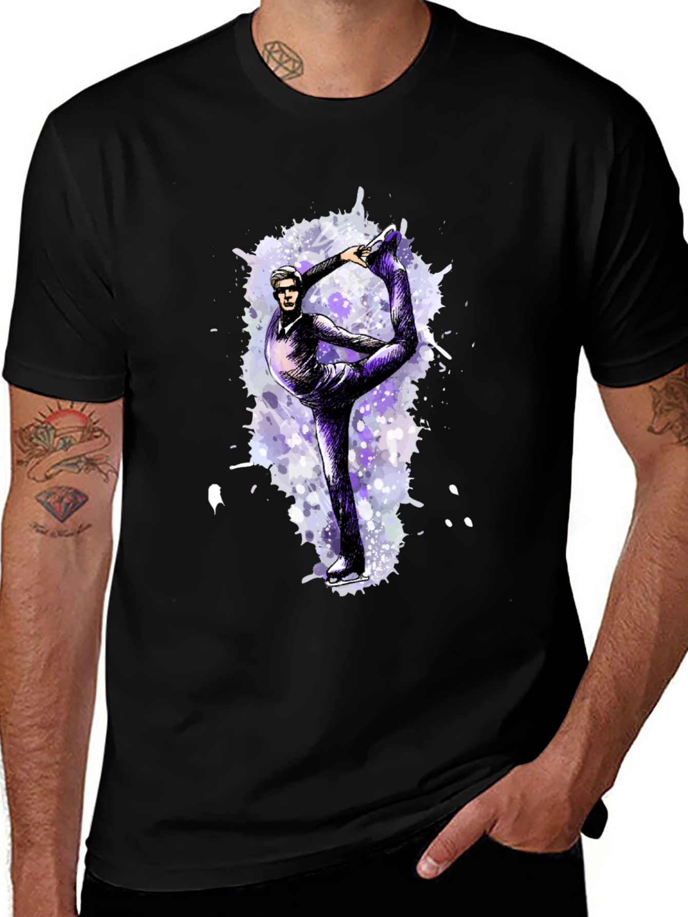 Figure Skating T-Shirt - Artistic Design