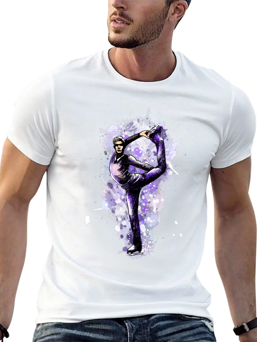 Figure Skating T-Shirt - Artistic Design