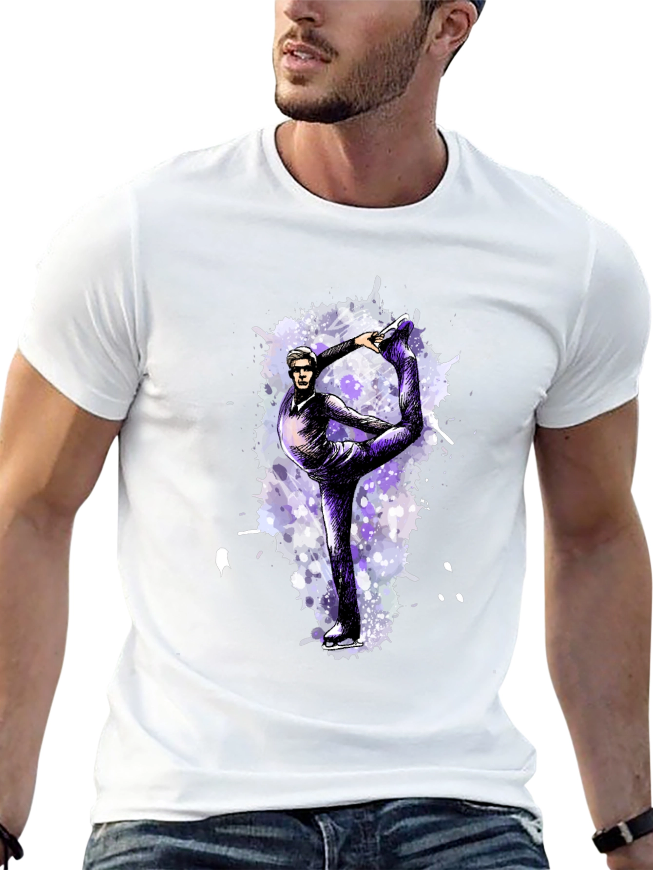 Figure Skating T-Shirt - Artistic Design