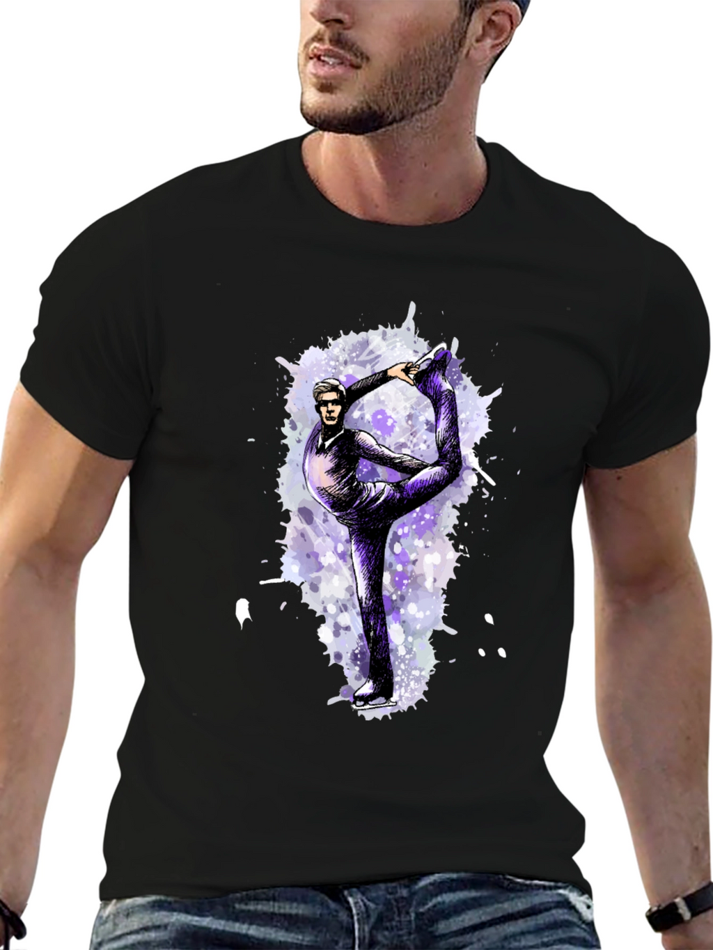 Figure Skating T-Shirt - Artistic Design