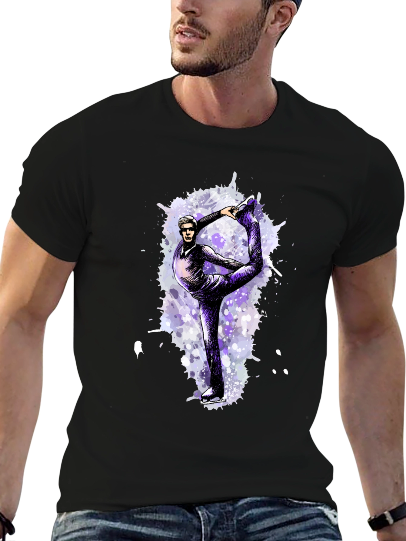 Figure Skating T-Shirt - Artistic Design
