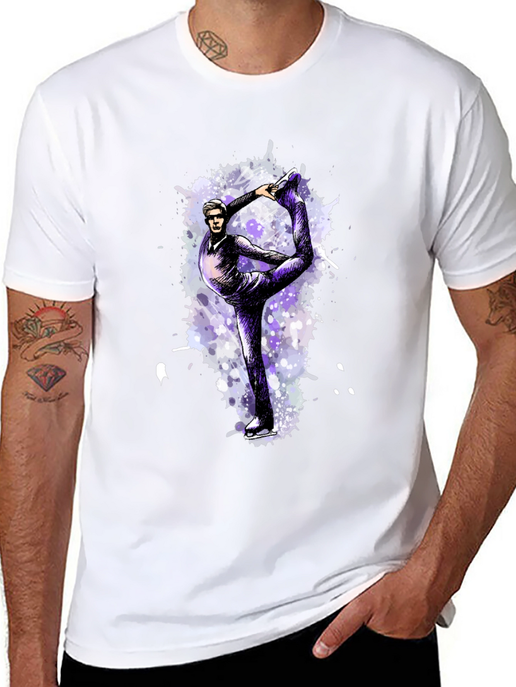 Figure Skating T-Shirt - Artistic Design