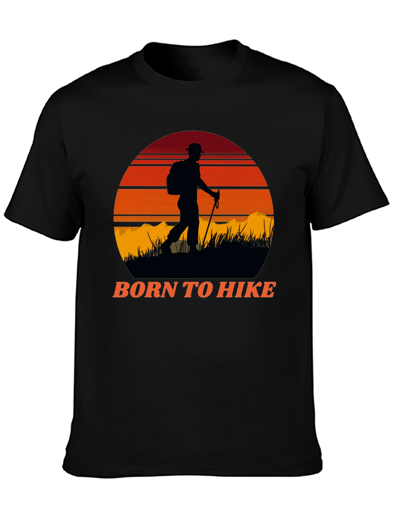 Born To Hike Graphic T-Shirt